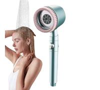 Shower Head Nozzle - Handheld Attachment,Household - Accessories for Restroom, Hotel, Shower Room, Bathroom, Home, Apartment, Condo, RV, Camper, Cottage, Cabin, Villa, Mansion, Palace