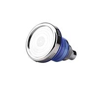 Shower Head, Portable Rain Shower with Three Functions Small Top for Tourist Hotels with High Pressure Filter Box White/Blue Showerheads