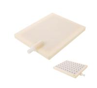 Shower Head Replacement Nozzle Plate Rectangular Plastic 60-Hole