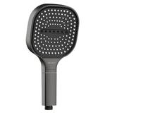 Shower Head Shower Head 13.0CM Large Panel 3 Modes High Pressure Water Massage with Filter Element Bathroom Accessories(Grey Shower)