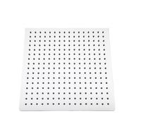 Shower Head Shower Head 8/10/12 Inch Rainfall Heads Stainless Steel Square Showerhead Ultra Thin Waterfall Pressurized(12 Inch)