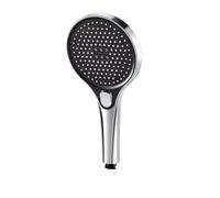 Shower Head Shower Head High Pressure Water Saving Spray Nozzle Massage Rainfall Bathroom Accessories Big 130mm Black 3 Modes for Home and Gym(Sliver Shower B)