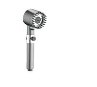 Shower Head Shower Head High Pressurized Filter 3-Mode Adjustable Spray with Massage Brush Rain Faucet Set Bathroom Accessory(Color-01)