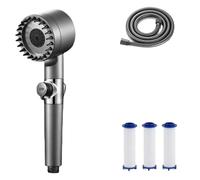 Shower Head Shower Head Kit High Pressure for Hard Water 3-Mode Adjustable Spray with Massage Bathroom(Color05)