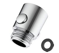 Shower Head Shut Off Valve, Button Type Shower Flow Control Valve with G1/2 Universal Size for Shower Arm and Hose or Bidet Sprayer