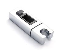 Shower Head Slider Holder Shower Spray Head Wall Mount Fixed Bracket Shower Head Holders for Rectangular Slider Bar 30x18mm