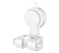 Shower Head Support with High Strength Suction Base for Glass and Glazed Tile Walls and Remove as Needed