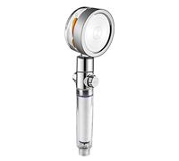 Shower Head Turbo Fan 360° Rotation High Pressure Filtration Handheld Showerhead, Water Saving Shower