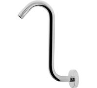 Shower Head with Extension Arm, Shower Arm Extender, Nozzle Accessory Extension Arm Suitable for Various Bathrooms to Provide You with A Powerful Flushing Experience (Silver)
