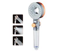 Shower Head with Filter for Hard Water, 3 Shower Modes, Water Saving with Adjustable Pressure, Universal Handheld Shower