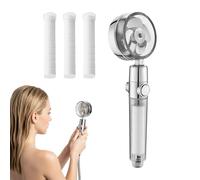 Shower Head with Filter Insert, Handheld Shower Head to Reduce Contamination for Brittle Hair, Bathroom, Hotel, Travel, Family, Bath, Home, Hotel, Shower