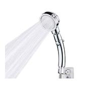 Shower Head with Handheld, Shower,High Pressure Handheld Shower Head with ON/Off Pause Switch 3-Settings Water Saving Showerhead, Chrome Finish Bathroom