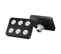 Shower Head with Innovative Features for a Luxurious and Relaxing Shower Experience (Black)
