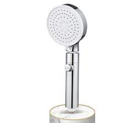 Shower Head with ON/Off Pause Switch, Filter Shower Head for Hard Water to Increase Pressure 3 Modes Spray Function
