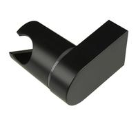 Shower Holder Black Matt Tilt Angle Adjustable ABS Chrome-Plated Wall Mount Shower Head Swivel Wall Mount Hand Shower Holder