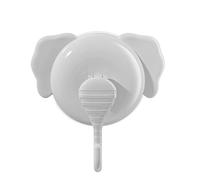 Shower Hooks - Elephant Design Animal Hooks | for a PP Suction Towel, All Purpose Suction Towel Hook, Strong Vacuum Suction Hook for Kitchen, Bathroom, PA