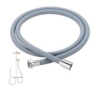 Shower Hose 1.5 m, Shower Pipe Anti Kink Silicone Shower Hoses with Connection G1/2 All Brass Bidet Hose Universal Showerhose for Bath Taps Replacement