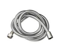 Shower Hose 1.5m, Stainless Steel Replacement Shower Hose, Anti-Kink & Anti-Explosion, Leakproof Replacement Hose, Universal Standard Fitting, High Pressure Resistance Silver Water Shower Pipe, Chrome