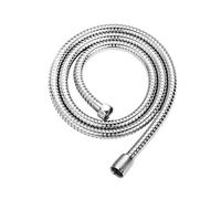Shower Hose 1m,Anti-Twist Shower Hose Bathroom Shower Head Hose Gasket Flexible Water Pipe 2/1.5/1M Chrome Shower Head Hose Pipe Durability Washers Stainless Steel(1.0M)