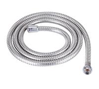 Shower Hose 2pcs 1-3.0m Copper Core Flexible Plumbing Hose Bathroom Pipe Shower Head Tube Stainless Steel(1.0m)