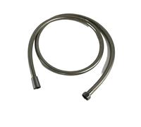 Shower Hose Bathroom Fitting Stainless Steel PVC Soft Bath Tube Accessory 1.5 Meter Water Pipe Connector Chrome Gold for Bathroom Showers(PVC Gray)
