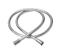Shower Hose Explosion-Proof Shower Hose 1.5M/2M with Brass Connections Flexible Anti-Twist Handheld Shower Head Bath Tube Universal(Silver -1.5M)