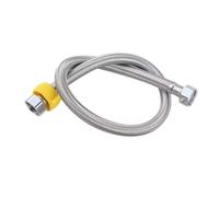 Shower Hose, Faucet Inlet Hose for Hot and Cold Water with Copper Nuts Multiple Sizes(Steel Nuts,100 cm)