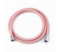 Shower Hose for Barumi Livo & Pluo Handheld Showerheads - Pink Color | Flexible PVC, Smooth Design for Easy Cleaning, Tangle-Free 360° Rotation Connector, 71" Length, Universal Fit, Easy Installation
