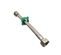 Shower Hose, G1/2 304 Stainless Steel Water Heater and Single Cold Faucet Hose Sier 10-50 Cm(20 cm)