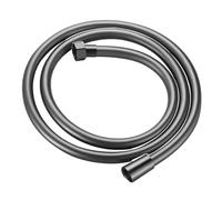 Shower Hose PVC Handheld Shower Head Hose Universal Flexible Anti Winding Explosion-Proof Water Tube Bathroom Faucet Extension Pipe(Grey,150cm)