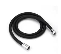 Shower Hose, Shower Hose PVC for Bathroom and Bathtub 1.5m 2m Multicolor(Black,150CM)