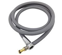Shower Hose，Shower Hose Sink for Kitchen Faucet Replacement Pipe Fittings Drinking Water Accessories Spray Nylon Flexible Pulldown Hose Home Shower Head (Length : 170Cm)(150Cm)/Gray/170Cm