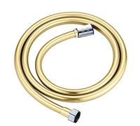 Shower Hose,Shower Pipe 2 Meter PVC Flexible Bathroom Bath Shower Hose High Pressure Explosion-Proof Shower Hose For Handheld Shower Head (Color : Gold)