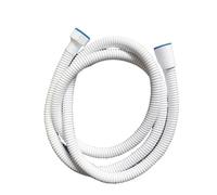 Shower Hose,Shower Pipe White Color 1.5M Stainless Steel Flexible Shower Hose Pipe