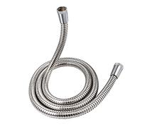 Shower Hose Stainless Steel Large Bore Hose Replacement with Washers Anti Kink Chromed for Bathroom Shower Fixtures Shower Hose