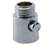Shower hose water stop valve with pause button, silver plated ABS valve designed to reduce water usage and control flow and pressure