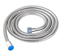 Shower Hose, ZASHMART Stainless Steel 2m Extra Long Shower Hose, EPDM Inner Shower Pipe with Solid Brass Connector Nut, Replacement for All Showers.