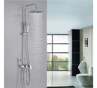Shower Kits, 1SET Bathroom Sets Faucets Set Bath Shower Set Faucet Set with Slide Bar Hand Spray Rainfall Shower Head Bathtub Shower Faucets