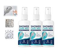 Shower Limescale Remover Spray, Shower Care Mist Cleaner 100ml (3pcs) | Fast-Acting Limescale Remover Spray, Multi-Surface Shower & Tile Cleaner, Bathroom Cleaner, Hard Water & Calcium Cleaners
