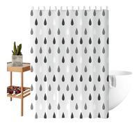 Shower Liner, Bathroom Shower Curtains Liner, Textured Soft Washable Cloth Accessories for Inside Decor Bathroom Hotel Window Bath