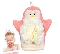 Shower Mitten , Body Glove, Cute Cartoon Hand Scrub Gloves, Shower Puff and Glove, Bath Accessories for Removing Dead Skin