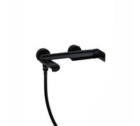 Shower Mixer Swinging Mouth, Bathtub Hot and Cold Hidden Faucet, Copper, Shower Room and(Color 2)