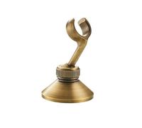 Shower Mounting Brackets Gold Brass Swivel Handheld Shower Holder Shower Head Seat Rack Bathroom Parts Bath Accessories(Antique)