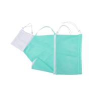 Shower Net for Cats, Adjustable, Bath Bag for Cats, Grooming Bag for Cats, Scratch-Resistant, Adjustable, Breathable, Mesh Care Bag for Bathing, Cleaning and Trimming (Blue, One Size)