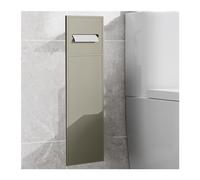 Shower Niche,Embedded Stainless Steel Alcove,Home Living Room Kitchen Bedroom Bathroom Shelves,Toilet Paper Toilet Brush Shower Organiser,Waterproof Wet Room Wall Shelf,Tea Apricot Color,200x660x14