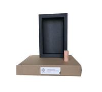 Shower Niche - Flanged Tileable Shampoo Cubby Recessed Shower, Wetroom Alcove Shelf, Strong, Lightweight and Waterproof Free Tanking Tape (Rectangular 510mm x 300mm), Black (SN Flanged XPS)