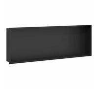 Shower Niche Stainless Steel Accessory Bathroom Storage for Fixture vidaXL