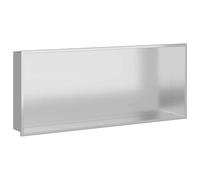 Shower Niche Stainless Steel Accessory Bathroom Storage for Fixture vidaXL