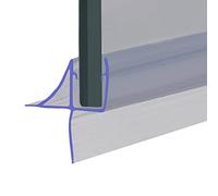 Shower or Bath Screen Door Seal | Fits 4, 5 or 6mm Glass | Seals Gaps of Up to 30mm | 80cm, 90cm, 140cm or 200cm Long | Clear | SEAL152 (90cm)