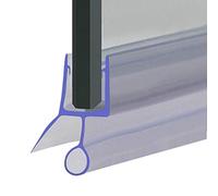 Shower or Bath Screen Door Seal | Fits 8, 9 or 10mm Glass | Round Bubble Shape Seals Gaps of Up to 12mm | 80cm, 90cm, 140cm or 2m Long | SEAL0059 (25mm Sample)